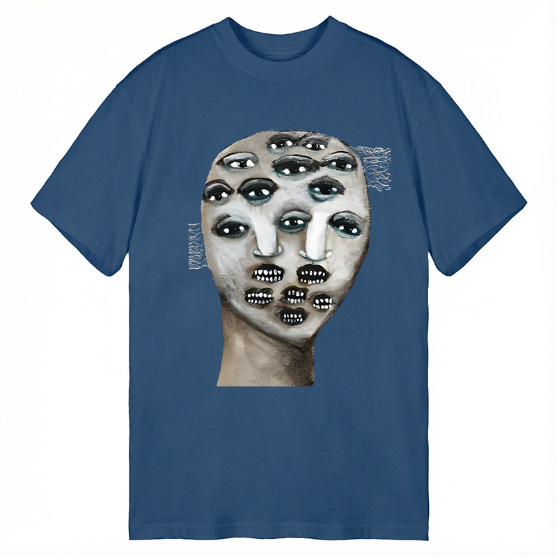 Modecanvas Eyeball Monster DTG Printing Classic T-Shirt-modecanvas