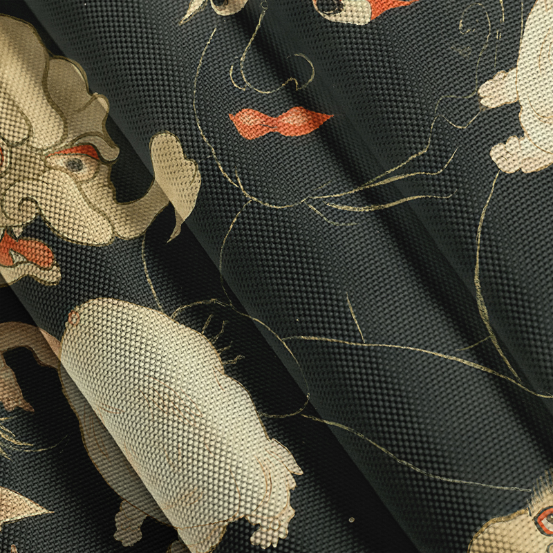 Modecanvas Yokai Encyclopedia Hawaiian Shirt