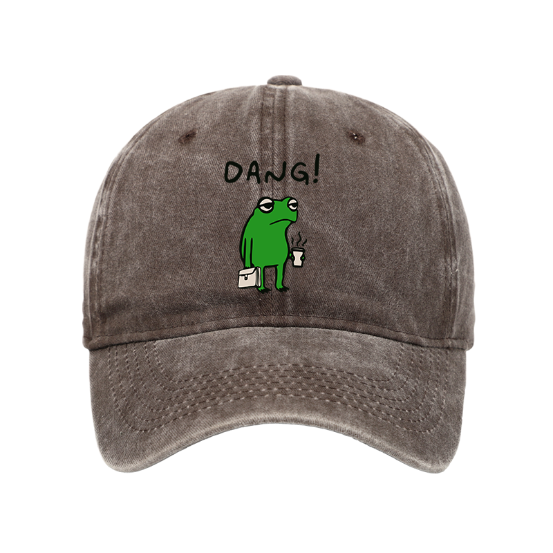 Modecanvas Is It Already Monday Washed Cap-modecanvas