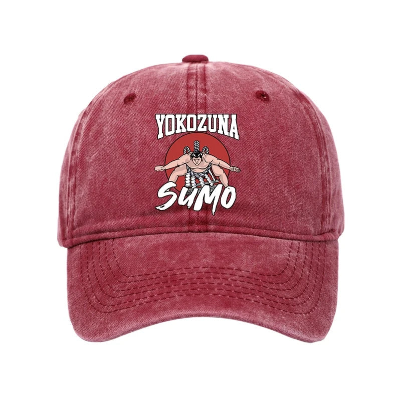 Modecanvas Yokozuna Sumo Washed Cap-modecanvas