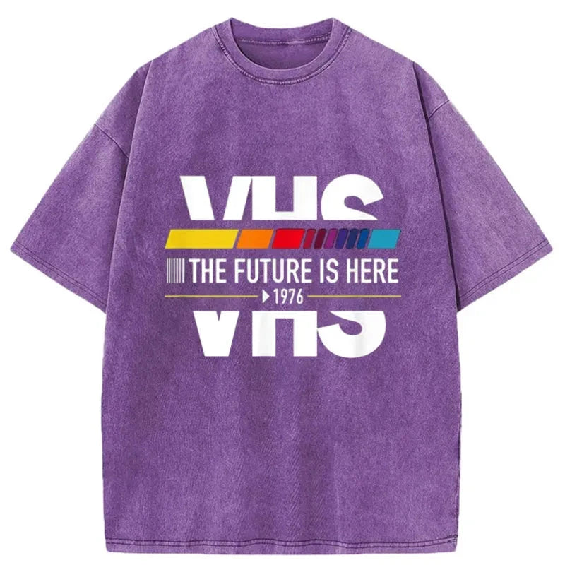 Modecanvas VHS Vintage Japanese Washed T-Shirt