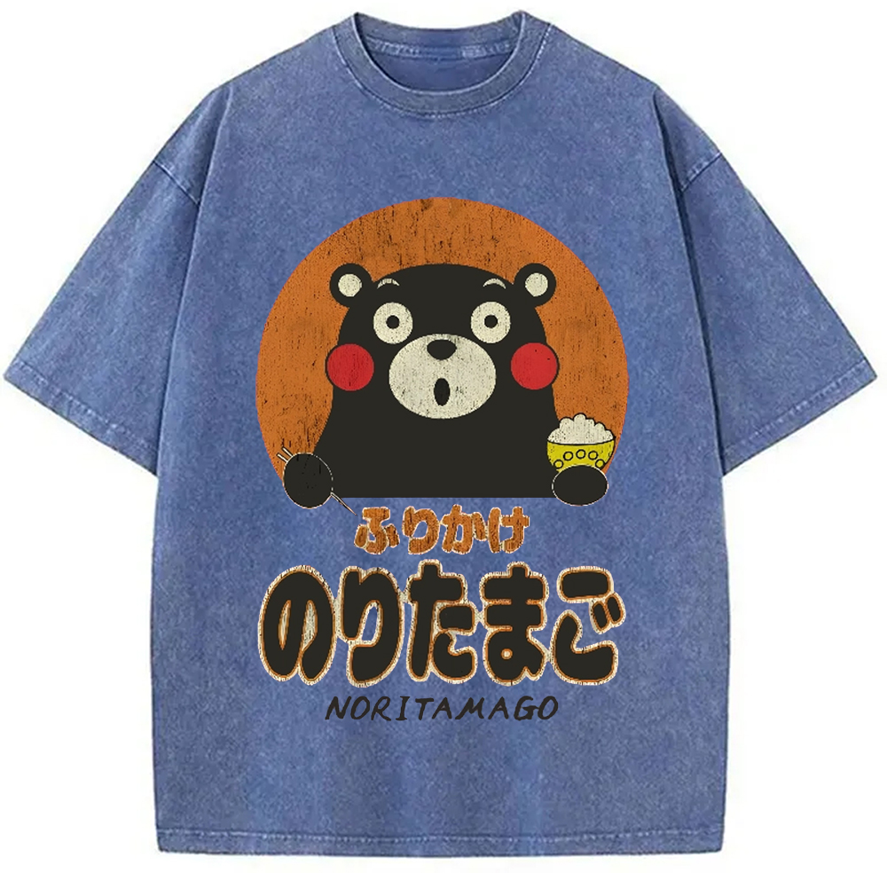 Modecanvas Kumamon Vintage Washed T-Shirt