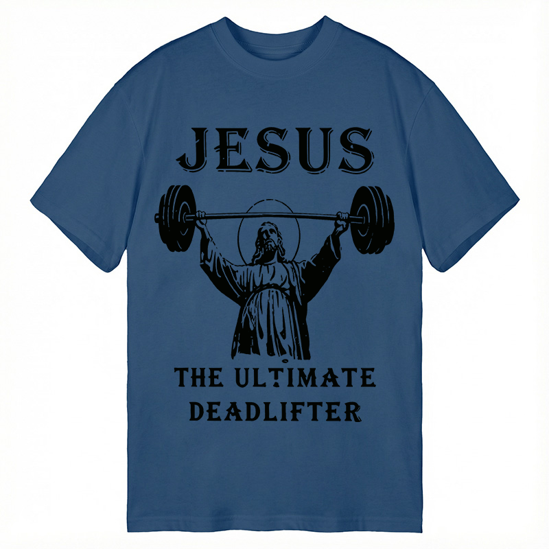 Modecanvas Jesus DTG Printing Classic T-Shirt-modecanvas