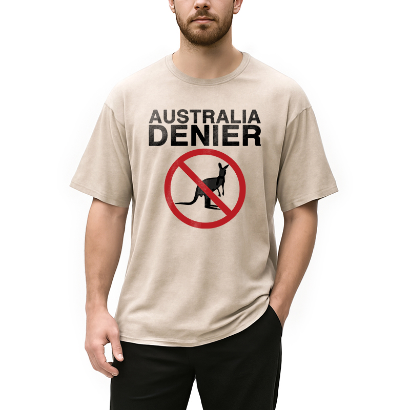 Modecanvas Australia Denier DTG Printing Washed T-Shirt