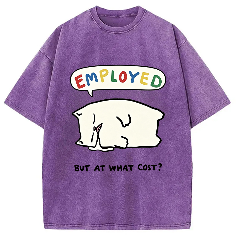 Modecanvas Employed But At What Cost? DTG Printing Washed T-Shirt