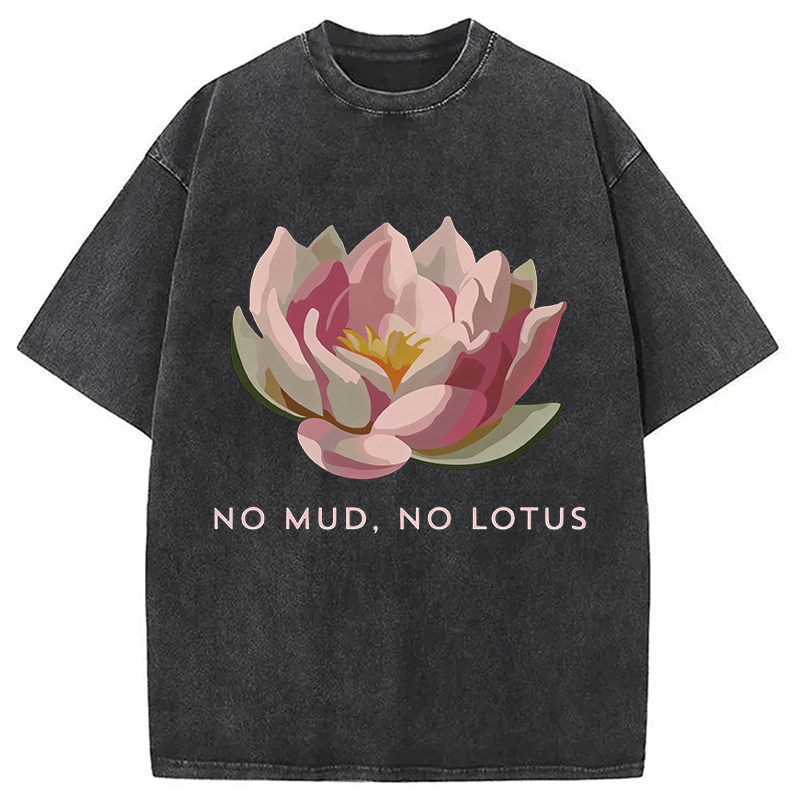 Modecanvas Meditation DTG Printing Washed T-Shirt
