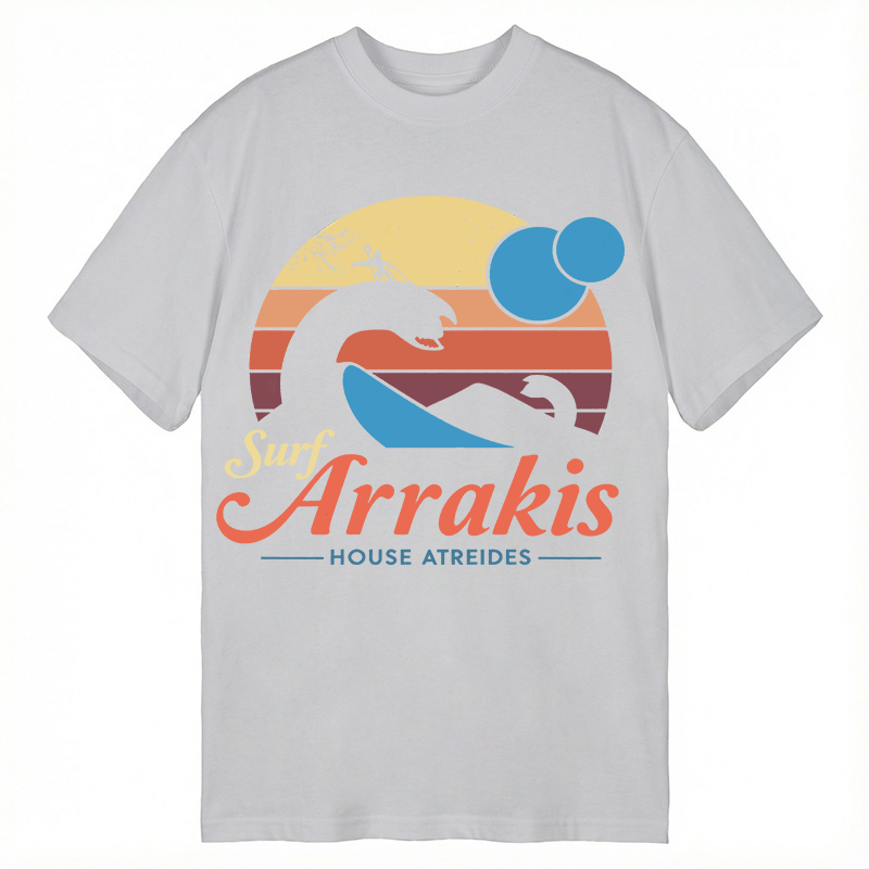 Modecanvas Visit Desert Planet DTG Printing Classic T-Shirt-modecanvas