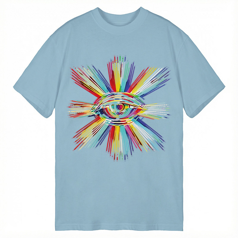 Modecanvas Prism of Perception DTG Printing Classic T-Shirt-modecanvas