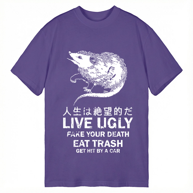 Modecanvas Life Is Hopeless DTG Printing Classic T-Shirt-modecanvas