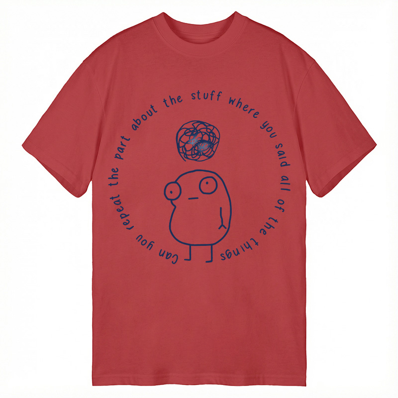 Modecanvas ADHD Humor Meme DTG Printing Classic T-Shirt-modecanvas