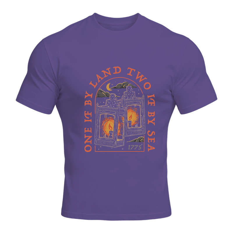 Modecanvas One If By Land Two If By Sea DTG Printing Classic T-Shirt