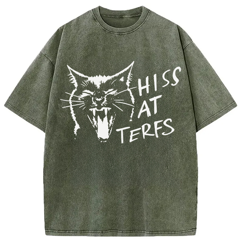 Modecanvas Feral Ally DTG Printing Washed T-Shirt