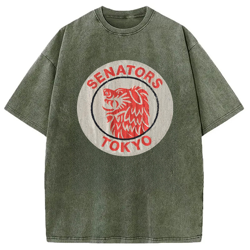 Modecanvas Tokyo Senators Washed T-Shirt