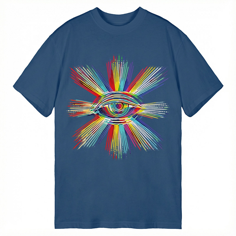 Modecanvas Prism of Perception DTG Printing Classic T-Shirt-modecanvas