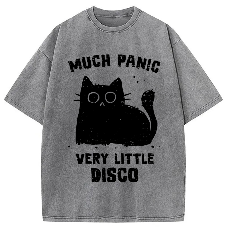 Modecanvas More Disco Funny Washed T-Shirt