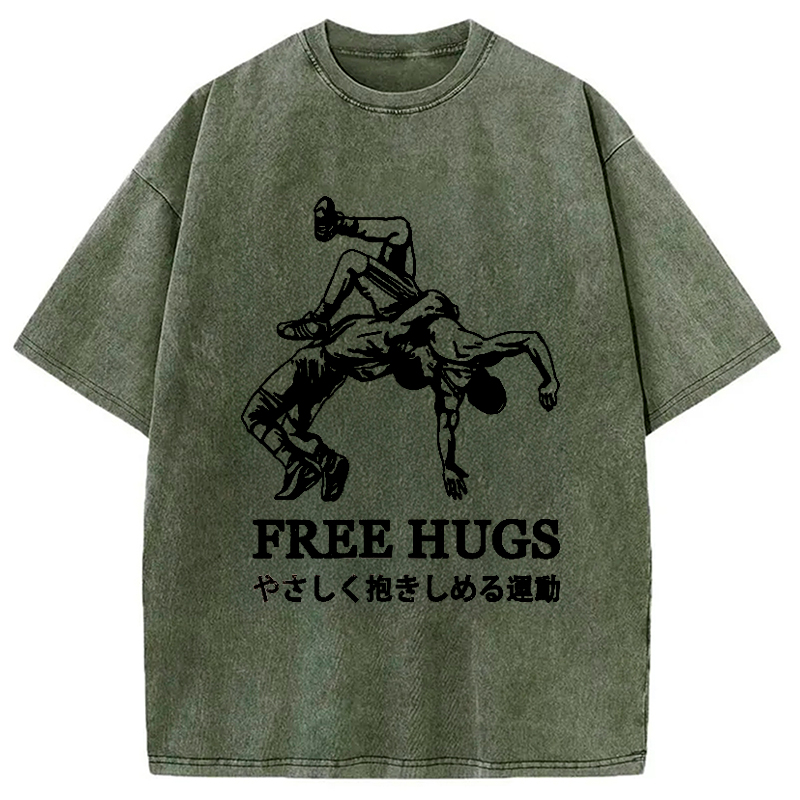 Modecanvas Interesting Jiu-Jitsu Washed T-Shirt
