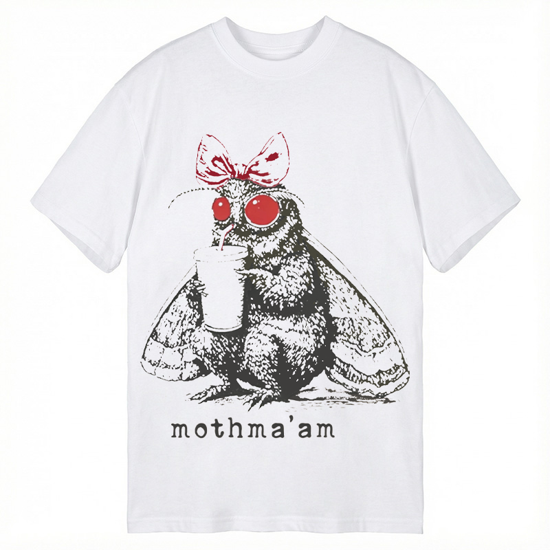 Modecanvas Mothma'am Funny Mothman DTG Printing Classic T-Shirt