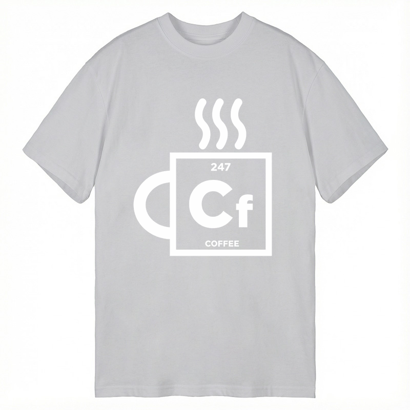 Modecanvas Coffee Element DTG Printing Classic T-Shirt-modecanvas