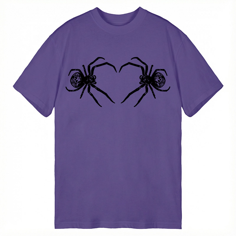 Modecanvas Skull Spider DTG Printing Classic T-Shirt-modecanvas