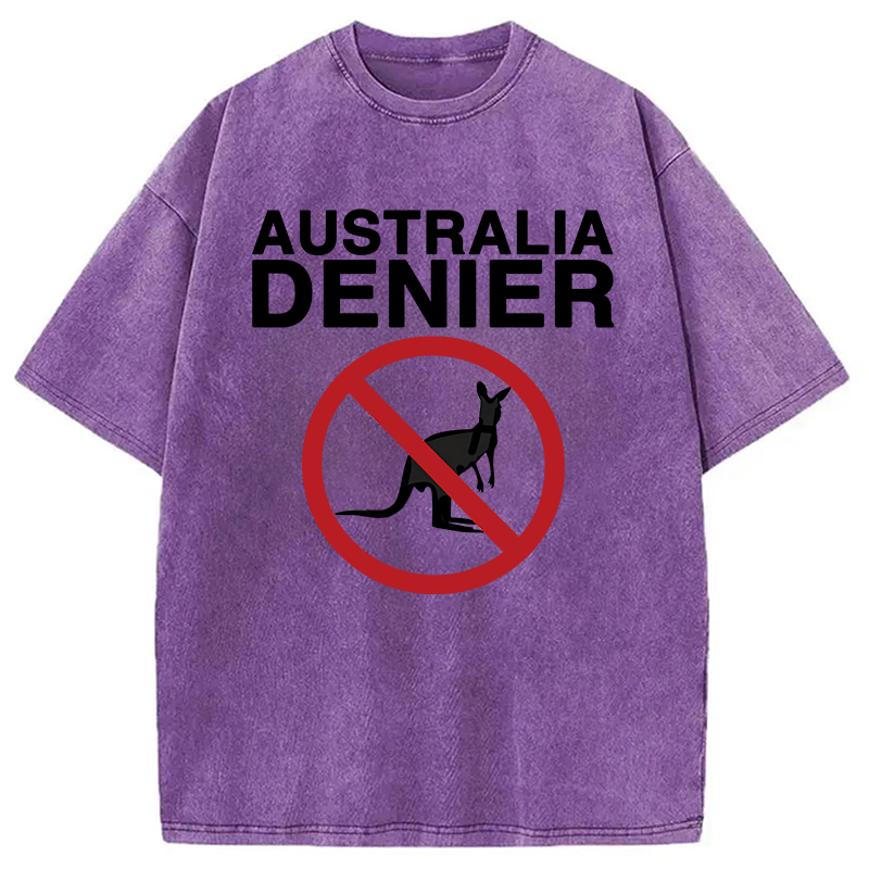 Modecanvas Australia Denier DTG Printing Washed T-Shirt