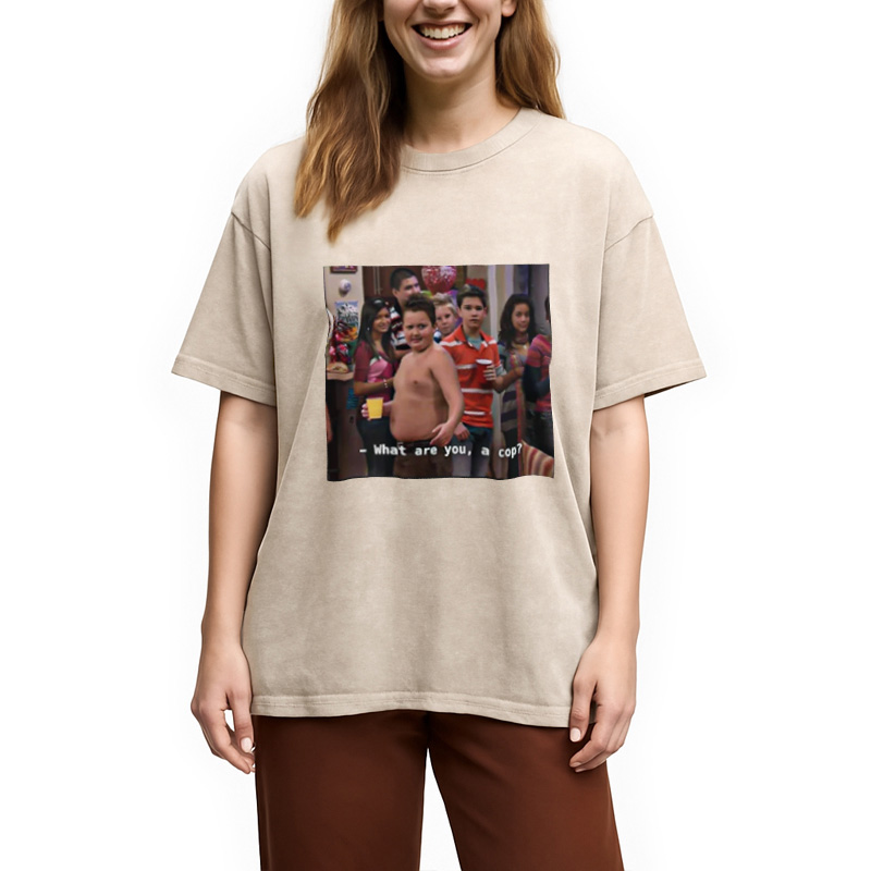 Modecanvas What Are You Washed T-Shirt