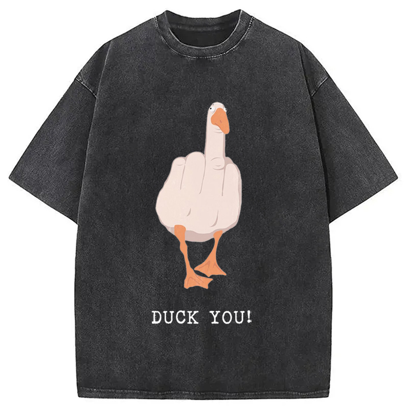 Modecanvas Duck You Washed T-Shirt