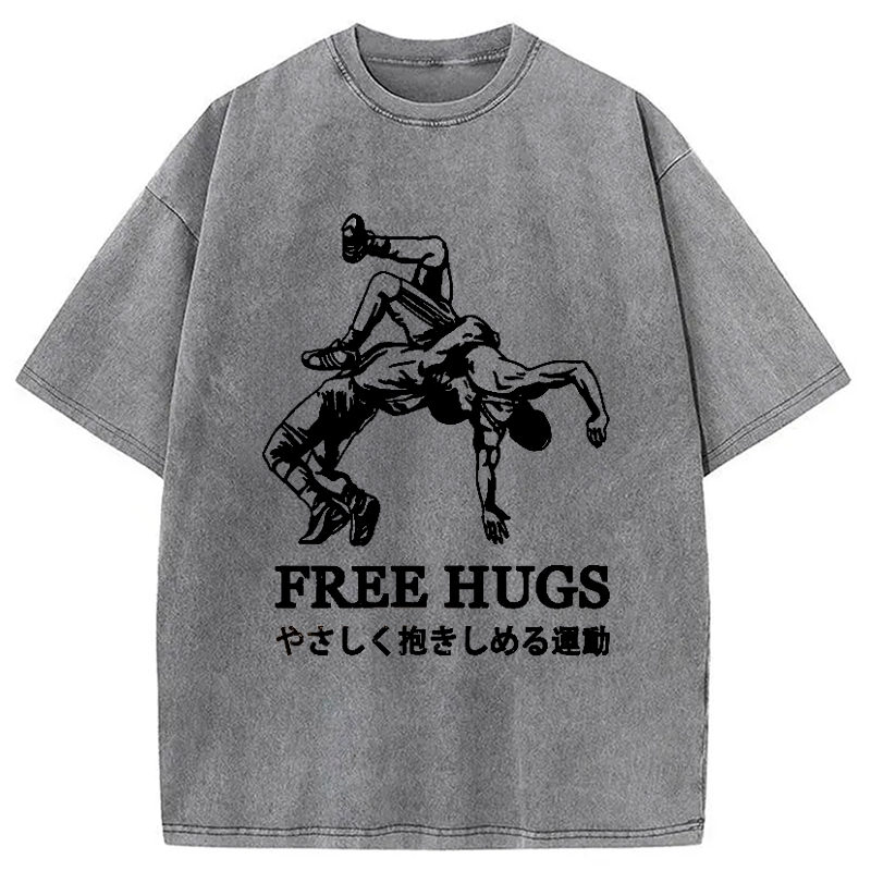 Modecanvas Interesting Jiu-Jitsu Washed T-Shirt