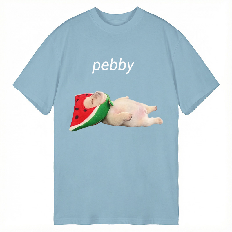 Modecanvas Funny Pibble Dog Meme DTG Printing Classic T-Shirt-modecanvas