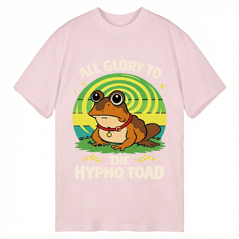 Modecanvas Funny All Glory To The Hypno Toad DTG Printing Classic T-Shirt-modecanvas