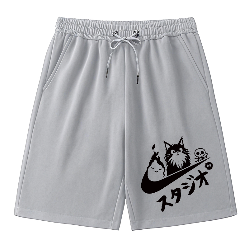 Modecanvas Black Cat Vintage Classic Short