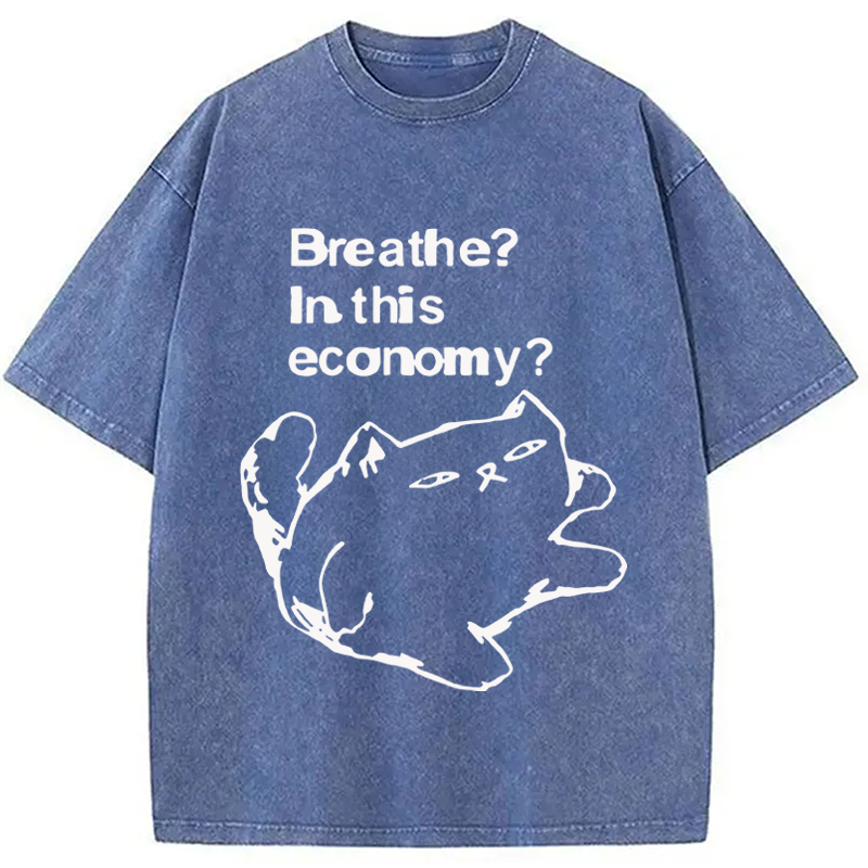 Modecanvas Breathe? In This Economy? DTG Printing Washed T-Shirt