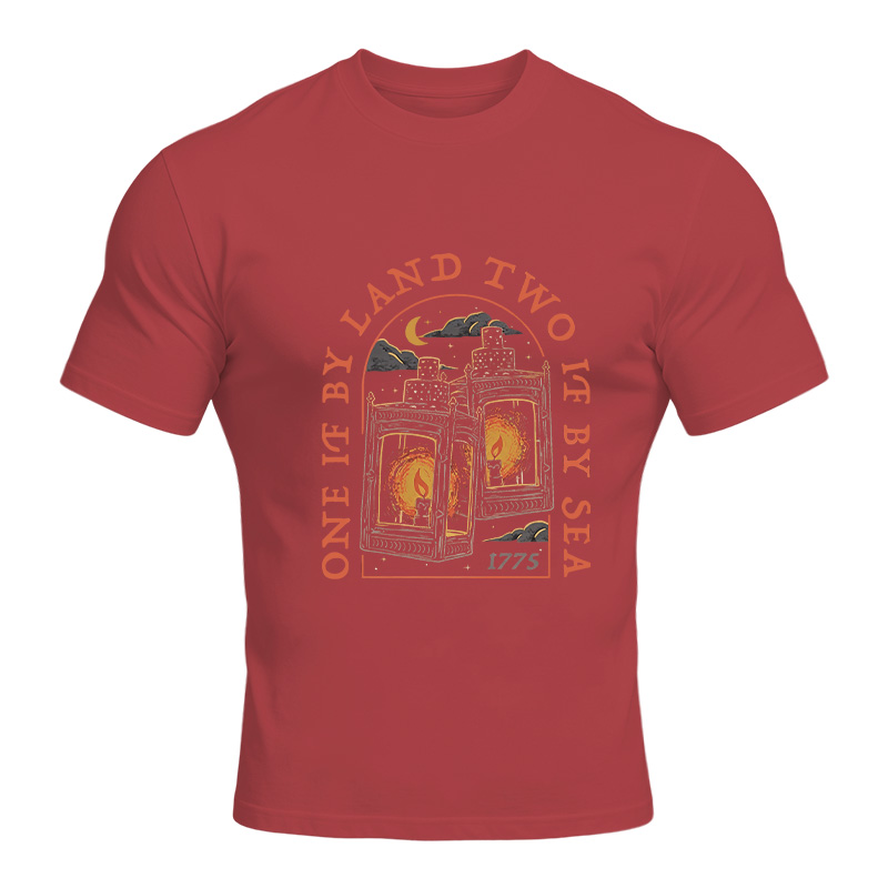 Modecanvas One If By Land Two If By Sea DTG Printing Classic T-Shirt