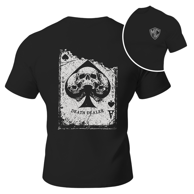 Modecanvas Death Dealer DTG Printing Back Classic T-Shirt