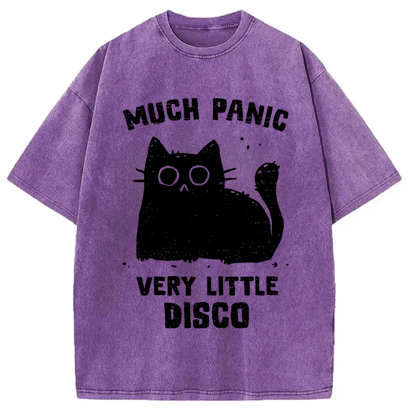 Modecanvas More Disco Funny Washed T-Shirt