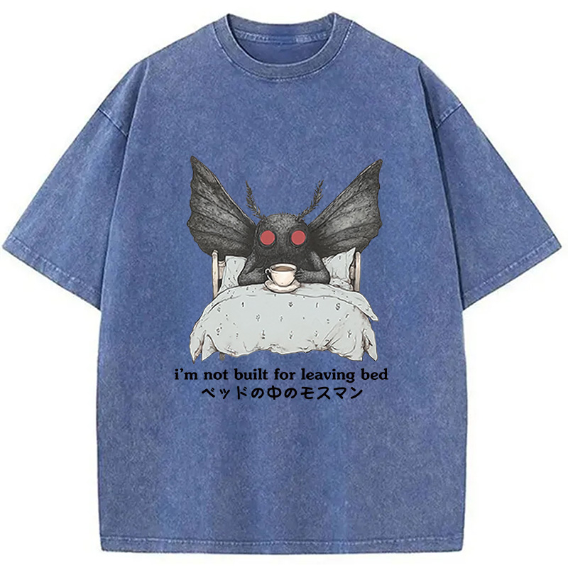 Modecanvas Mothman in Bed Washed T-Shirt