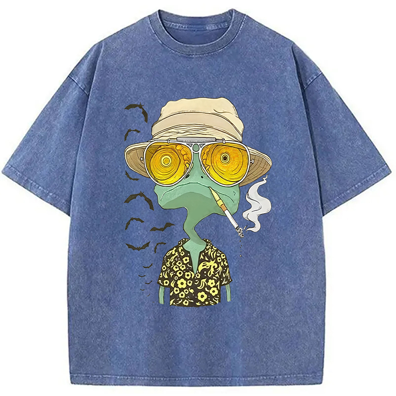 Modecanvas On Vacation Washed T-Shirt