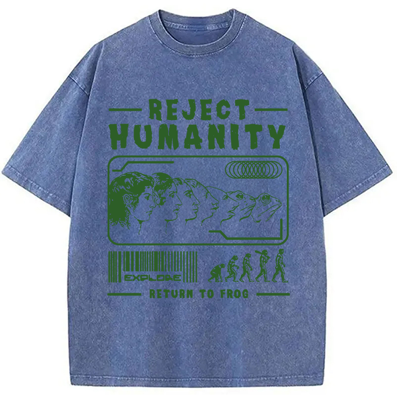 Modecanvas Return To Frog Washed T-Shirt