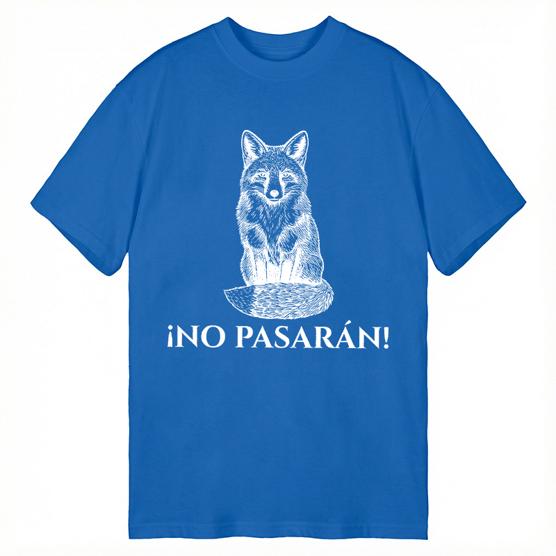Modecanvas No Pasarán Fox DTG Printing Classic T-Shirt