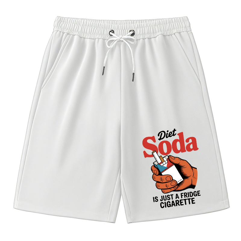 Modecanvas Diet Soda Is Just A Fridge Cigarette Funny Classic Short