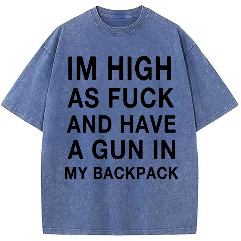 Modecanvas Im High Washed T-Shirt-modecanvas