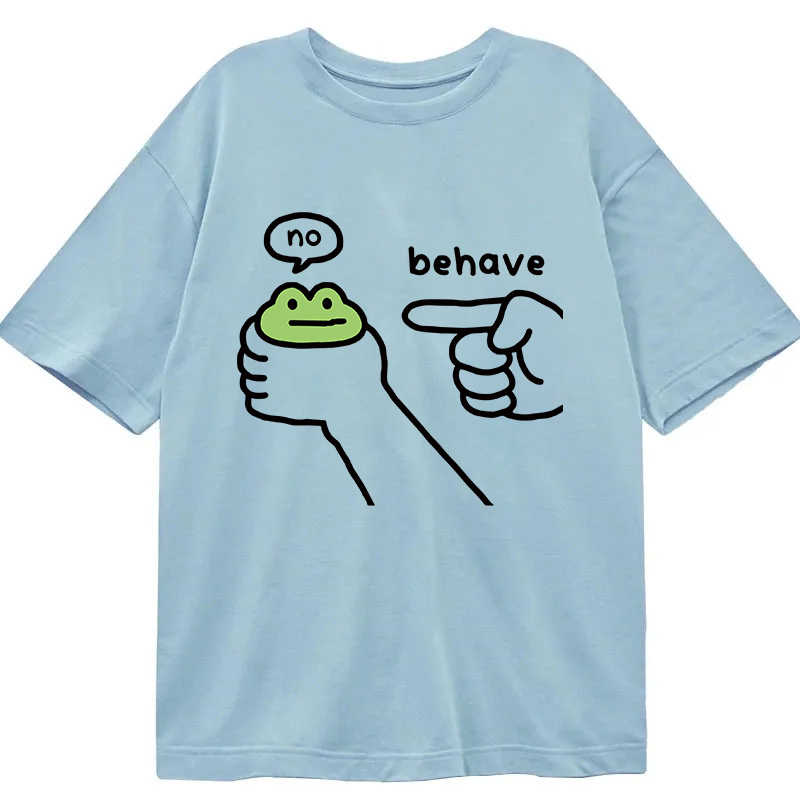 Modecanvas Dishonest Frog DTG Printing Classic T-Shirt-modecanvas