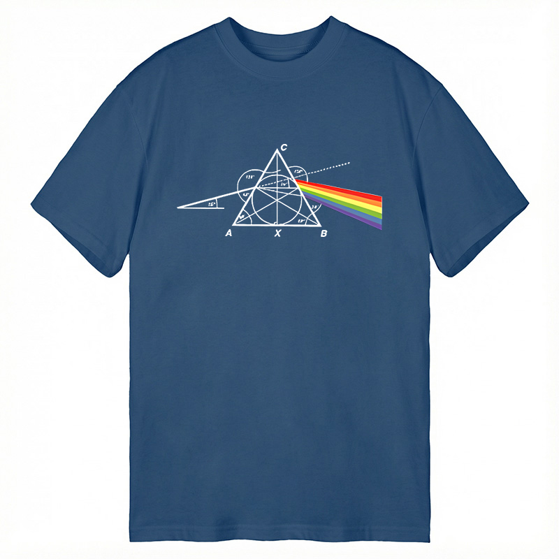 Modecanvas Optical Deconstruction DTG Printing Classic T-Shirt-modecanvas