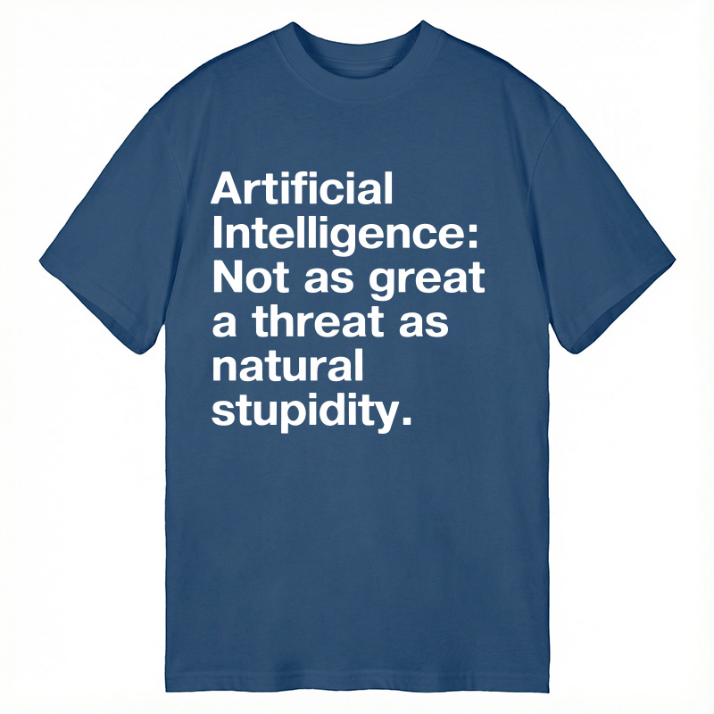 Modecanvas Artificial Intelligence DTG Printing Classic T-Shirt-modecanvas