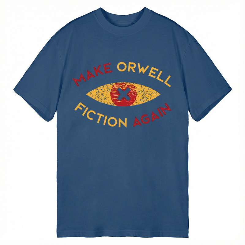 Modecanvas Make Orwell DTG Printing Classic T-Shirt-modecanvas