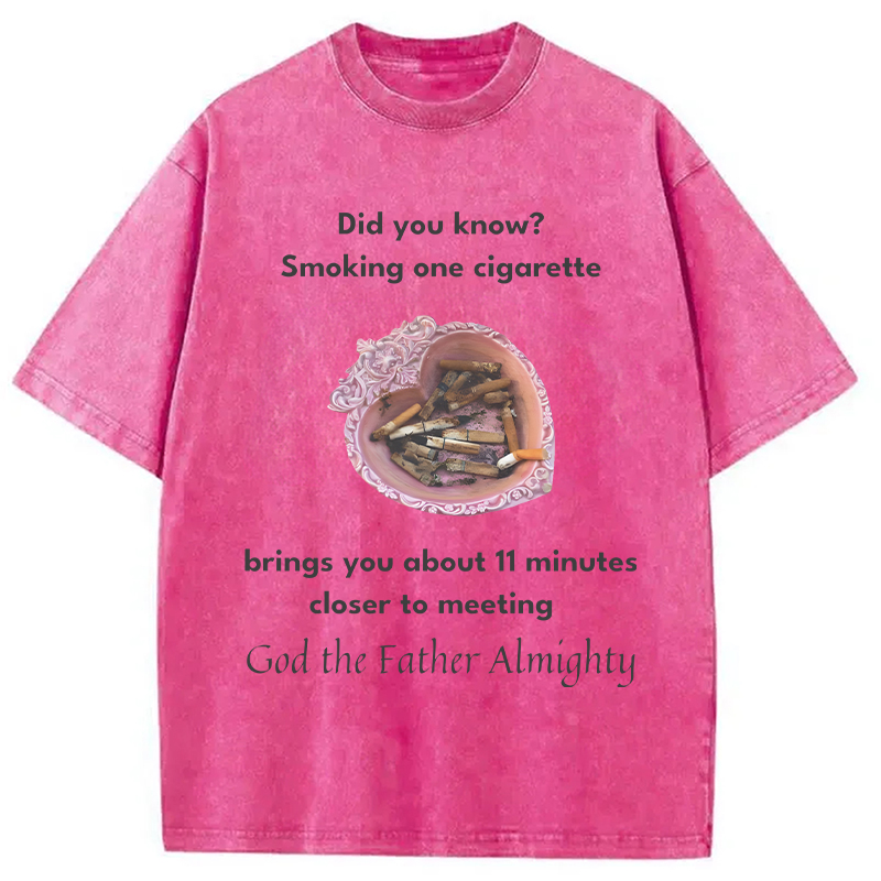 Modecanvas Did You Know? DTG Printing Washed T-Shirt