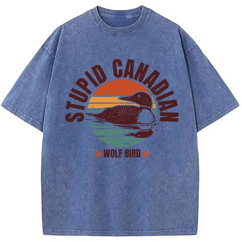 Modecanvas Heated-rivalry DTG Printing Washed T-Shirt