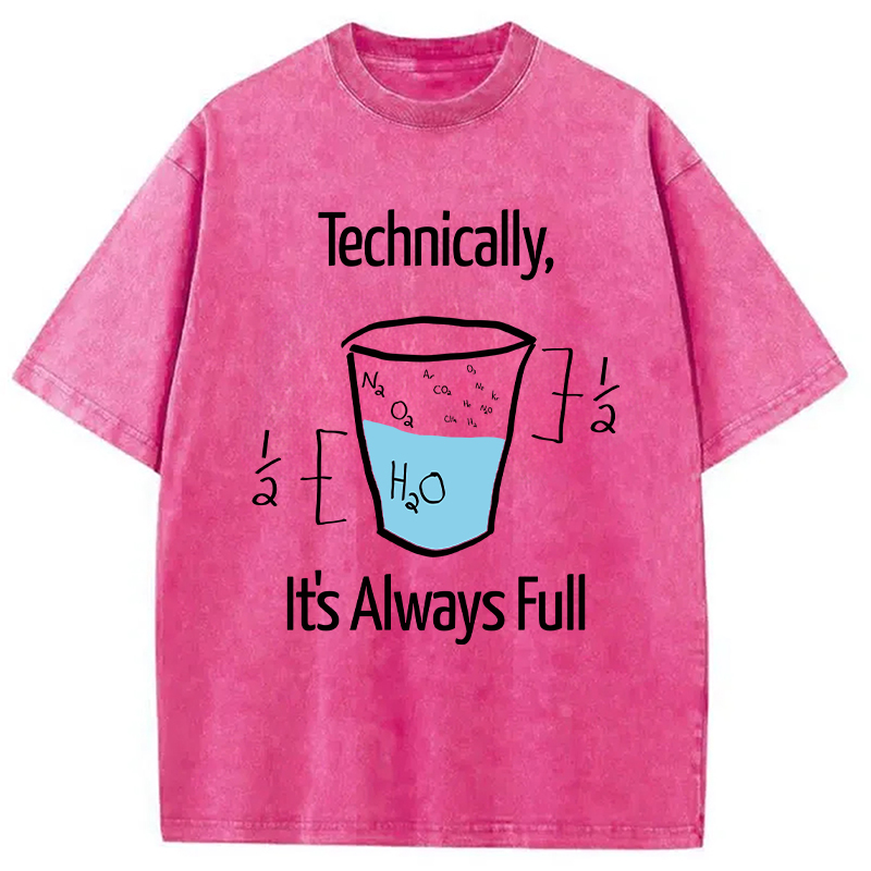 Modecanvas Science Is Optimistic DTG Printing Washed T-Shirt