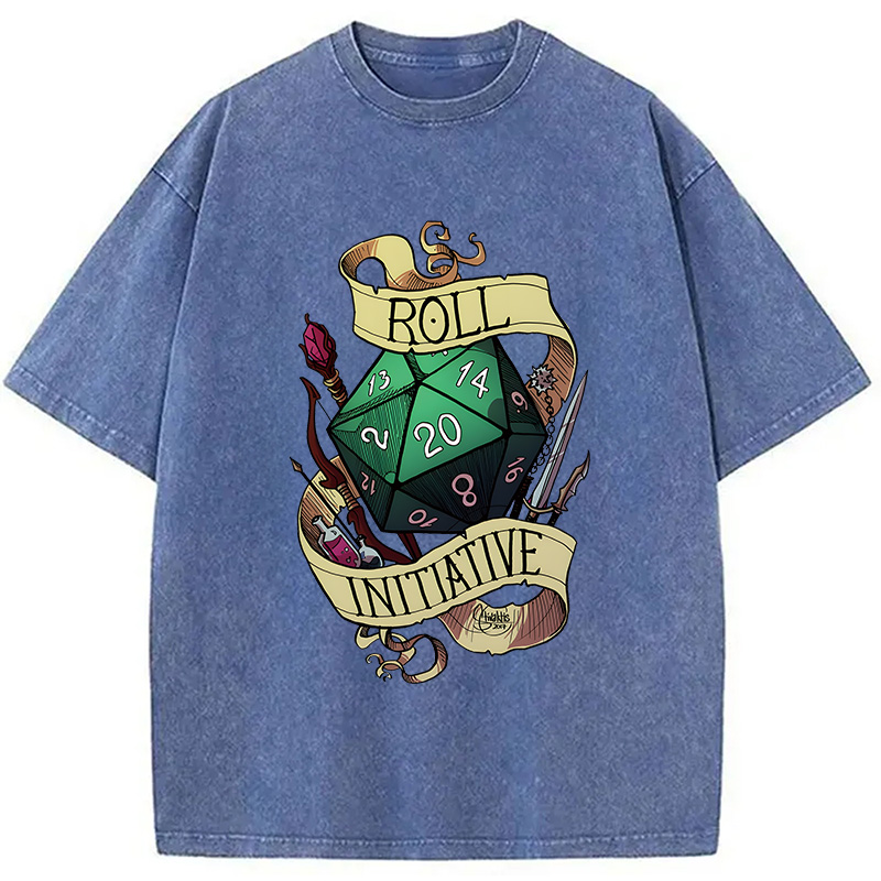 Modecanvas Roll Initiative DTG Printing Washed T-Shirt