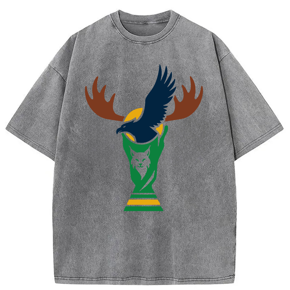 Modecanvas World Cup Peak Competition Legacy DTG Printing Washed T-Shirt