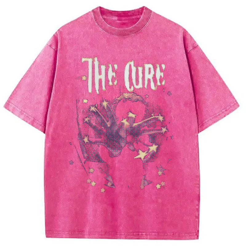 Modecanvas The Cure DTG Printing Washed T-Shirt